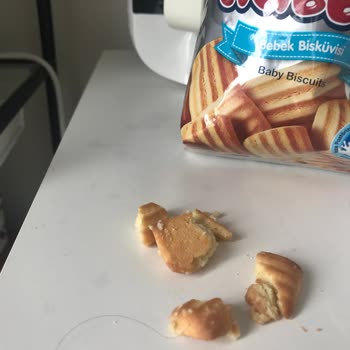 Bisküviden Çıkan Şok Edici Yabancı Madde