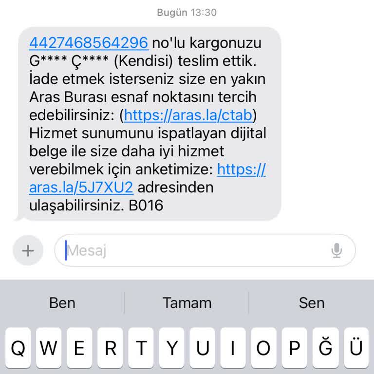 Kayıp Kargolar Ve İletişimsizlik Sorunu