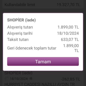İade Ücretindeki Kesinti Şoku