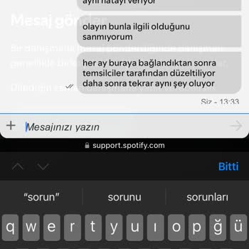 Spotify'da Ödeme Sorunu Çözülemiyor