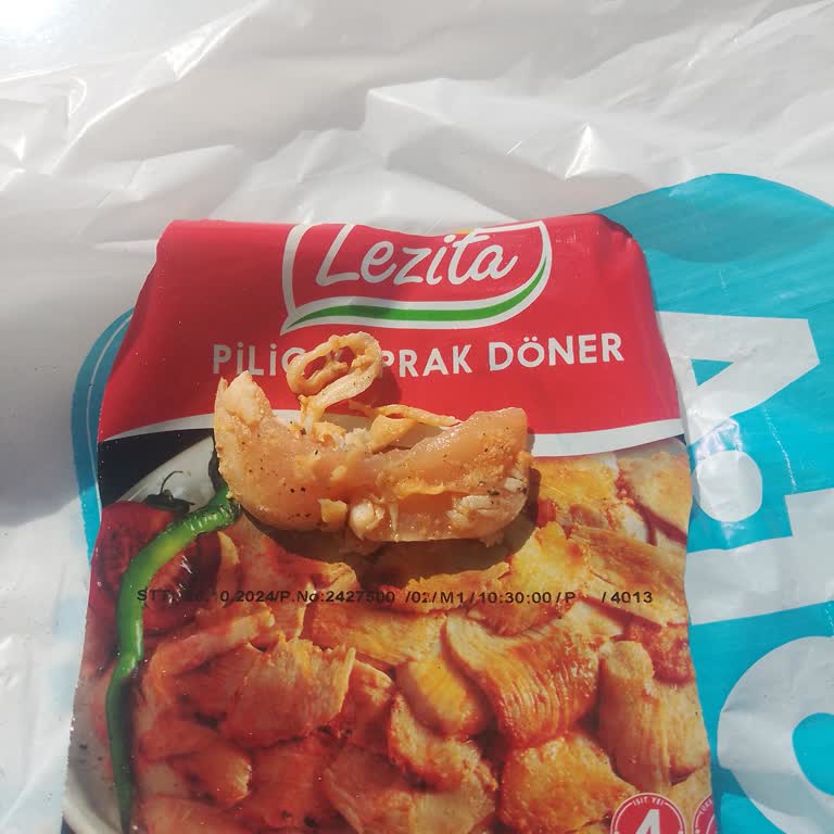 Lezita Piliç Dönerde Çiğ Ürün Şoku