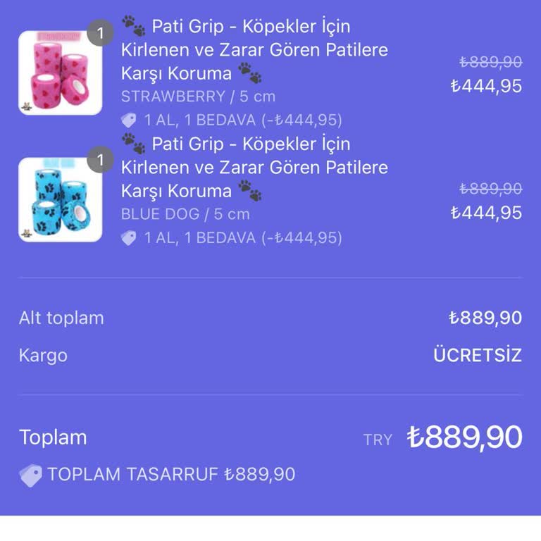 Köpeğim İçin Aldığım Ürünlerin Kargo Ve Ödeme Sorunları