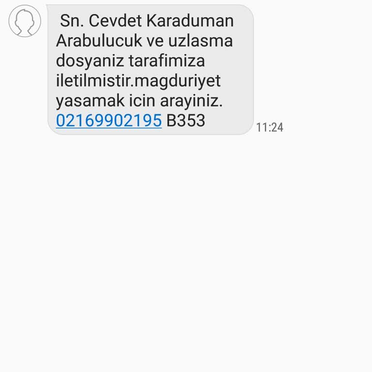 Asılsız Mesajlarla Mağduriyet Tehdidi