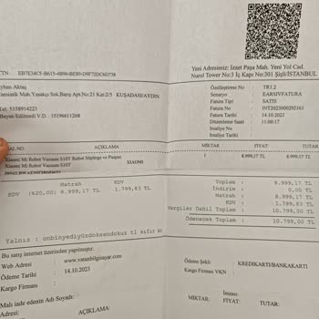 Xiaomi Robot Süpürge Değişim Talebi Ve Servis Sorunları