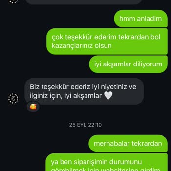 Sipariş İptali Ve İade Talebime Yanıt Alamıyorum