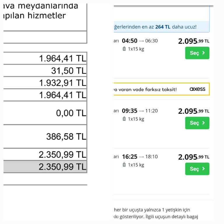 Bilet İptalinde Yüksek Kesinti Ücreti