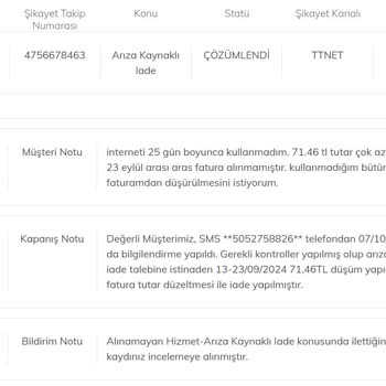 İnternet Hizmetinde Sürekli Kesinti Ve Yetersiz Müşteri Desteği