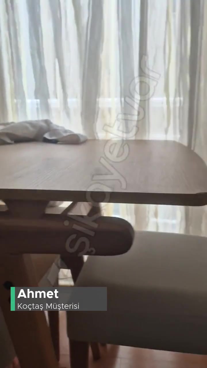 Koçtaş Vowchair Palace İskandinav Mutfak Masa Takımı 4 Sandalye 1 Bench'li Değişimi! videonun kapak resmi