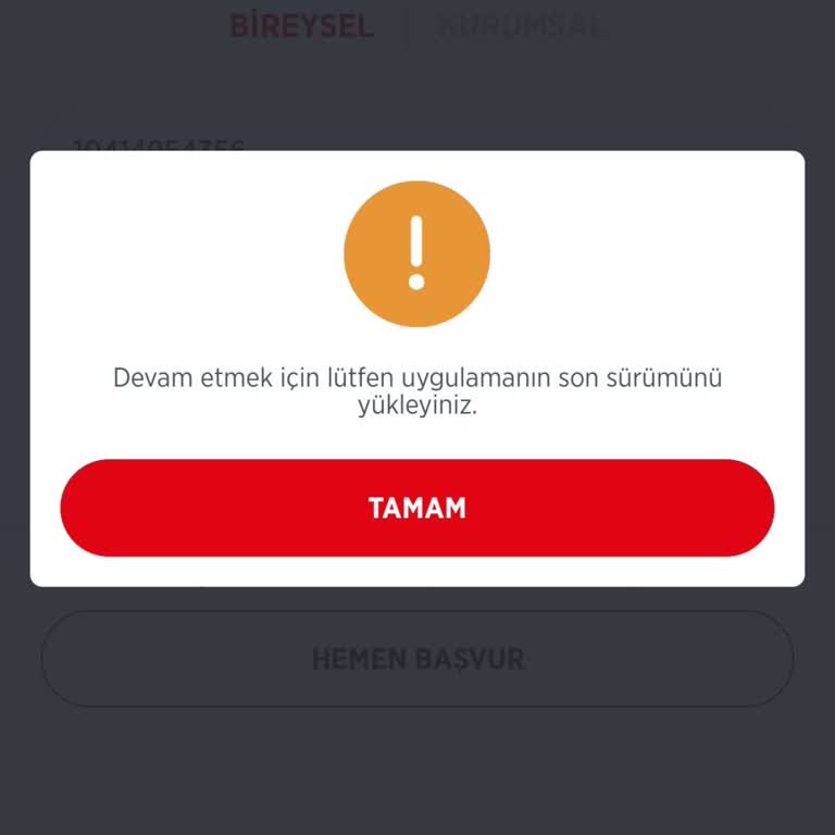 Ziraat Uygulaması Güncelleme Sorunu Ve İletişim Eksikliği