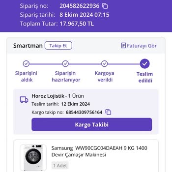 Hatalı Çamaşır Makinesi Ve Yetersiz Destek: Tüketici Hakları Mücadelesi