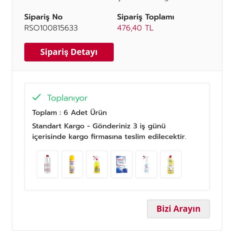 Rossmann Siparişim Neden Kargoya Verilmiyor?
