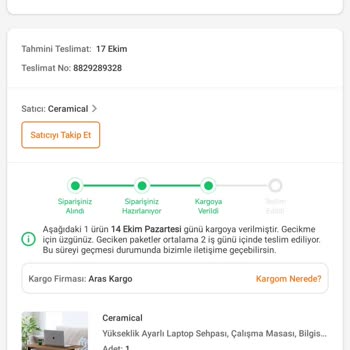 Aras Kargo'nun Teslimat Fiyaskosu: Günlerdir Bekletiliyorum!