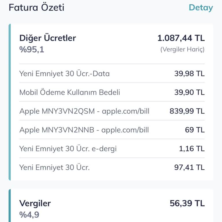 Apple Bill İle Bilinmeyen Fatura Şoku