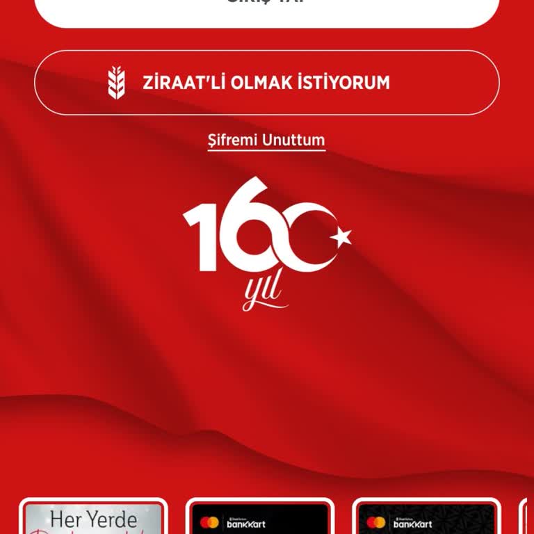 Ziraat Bankası Mobil Bankacılık Uygulama Sorunu