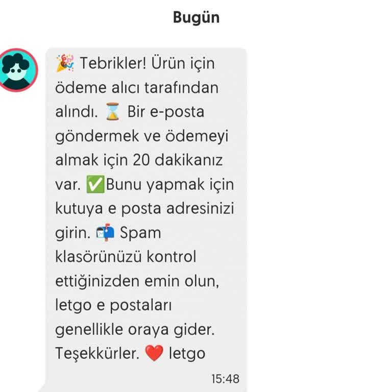 Letgo'dan Anlaşılmaz Mesaj: Ödeme Ve İletişim Sorunu