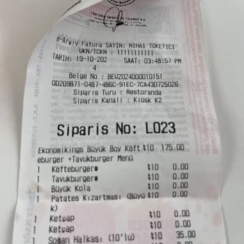 Sipariş Hataları Ve Sos Sorunu