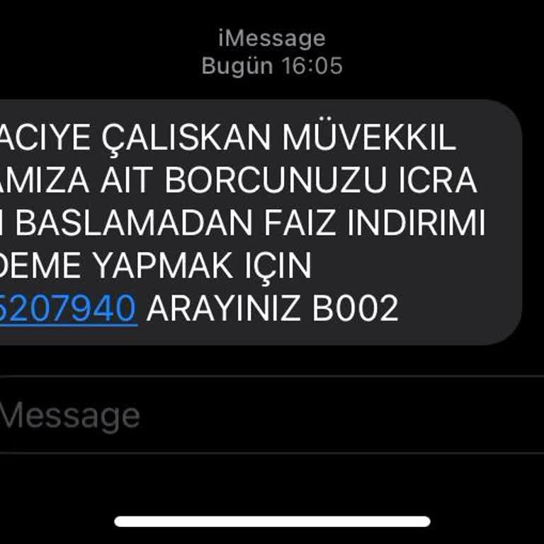 Yetkisiz Borç Talebi Ve Rahatsızlık