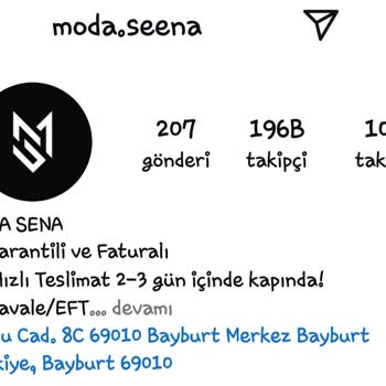 Moda Sena (Moda. Seena) Şikayeti