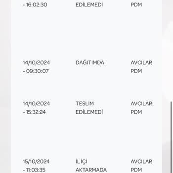 PTT Kargo İle Teslim Edilemeyen Kart Sorunu