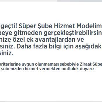 Süper Şube Başvurum Neden Kabul Edilmiyor