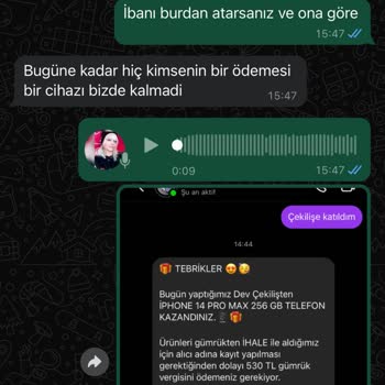 Çekilişle Gelen Hayal Kırıklığı