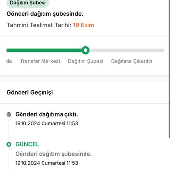 Aras Kargo Yozgat Şubesi Teslimat Sorunu