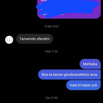 Eksik Ürün Ve İlgisiz Müşteri Hizmeti