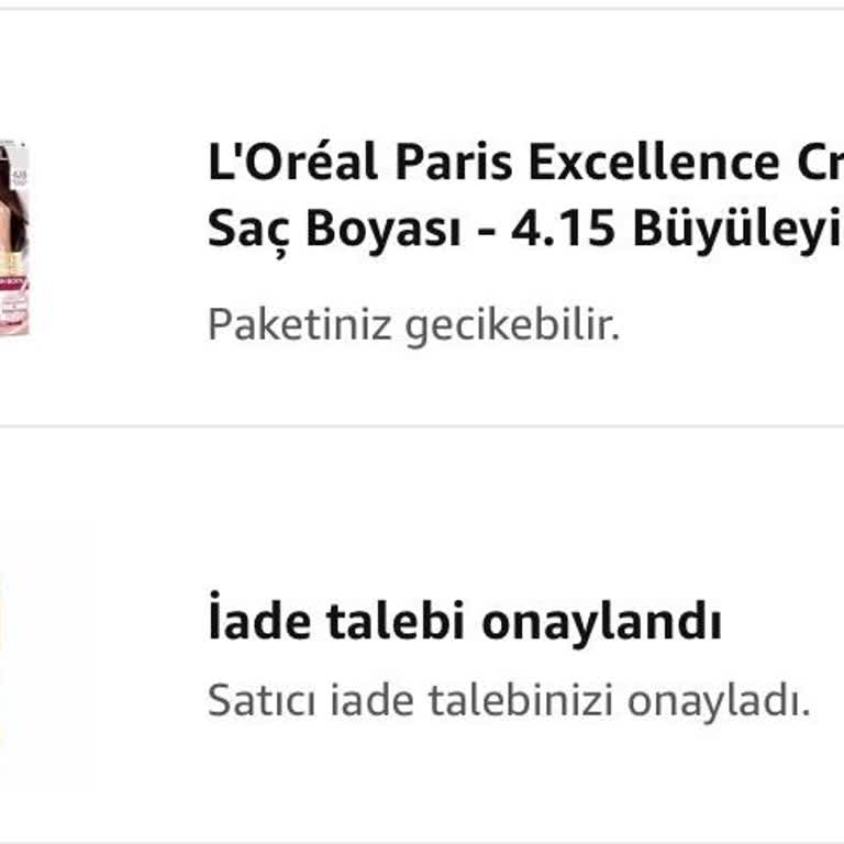 Amazon'dan Aldığım Ürünler Teslim Edilmedi