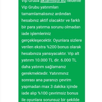 Yanıltıcı Yatırım Şartları Ve Güven Sorunu