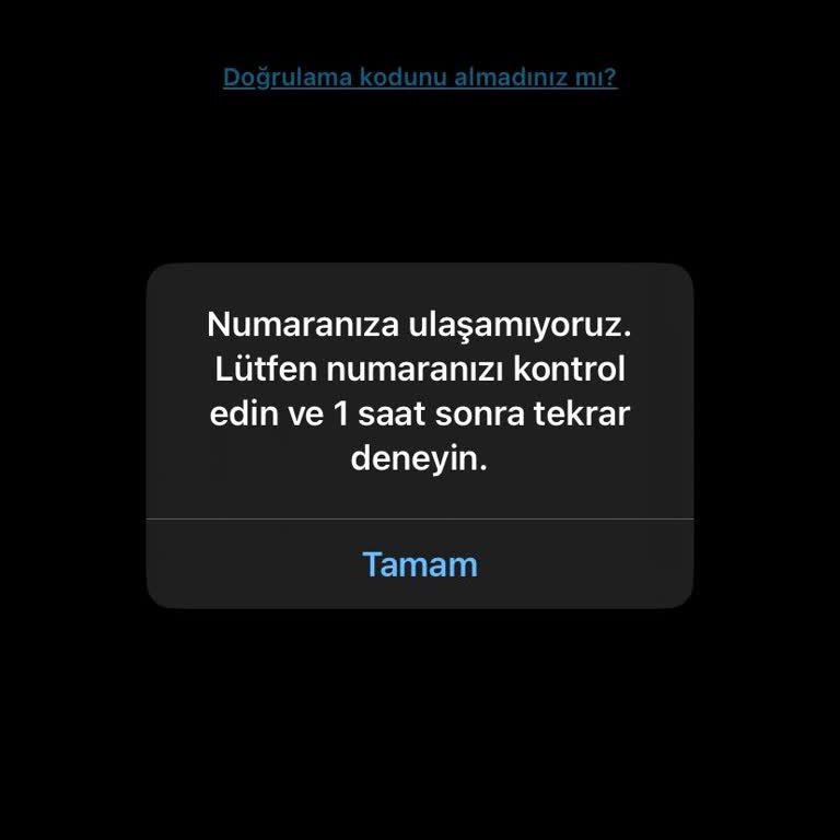 WhatsApp Giriş Sorunu Ve Operatör Desteği