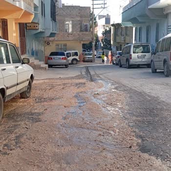 Şanlıurfa Sokaklarında Toz Ve Toprak Çilesi