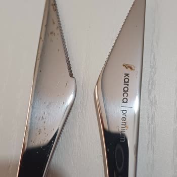 Karaca Bıçak Ve Yemek Setlerinde Paslanma Sorunu