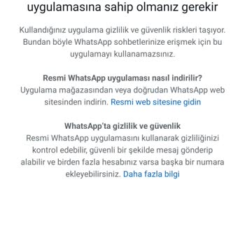 WhatsApp İş Hattı Engeli