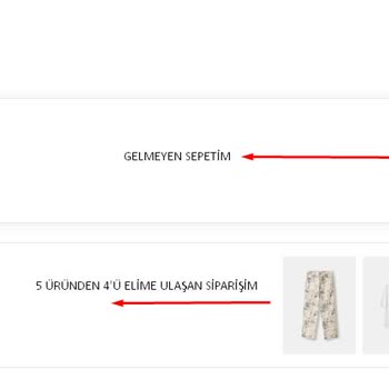 Eksik Ürün Ve İletişim Sorunu Yaşayan Müşteri