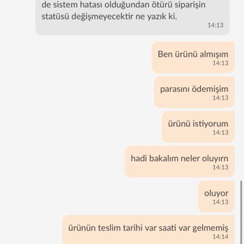 Trendyol GO'da Teslimat Ve İade Sorunu