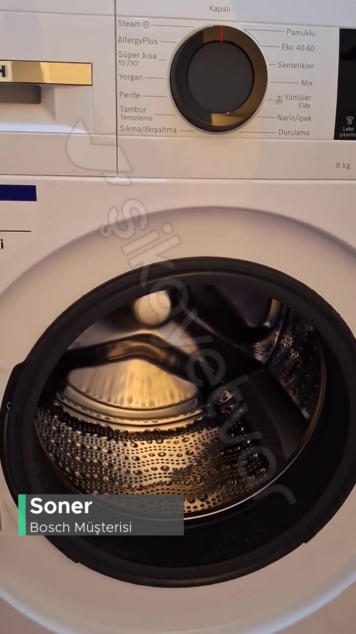 Bosch Çamaşır Makine Lastiği Kokusu! videonun kapak resmi