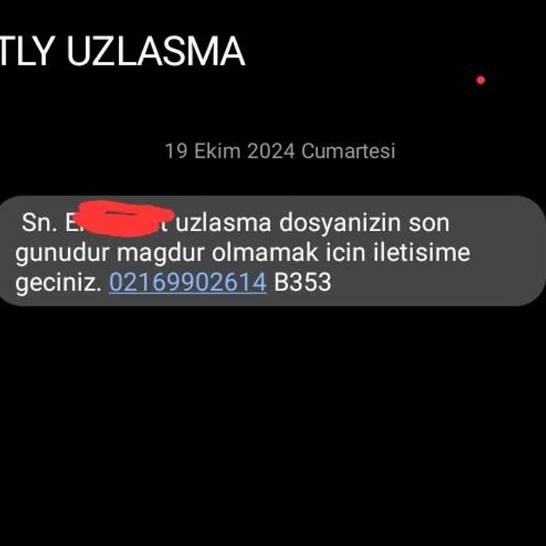 Yanlışlıkla Gönderilen Hukuki Mesajla Mağduriyet Yaşıyorum