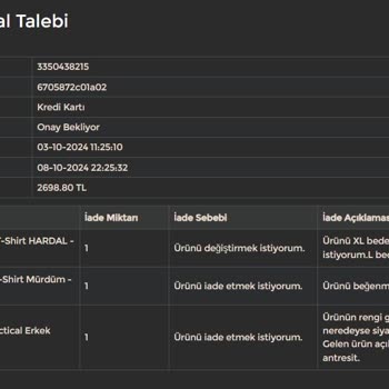Alpinist'te İade Ve Değişim Kabusu