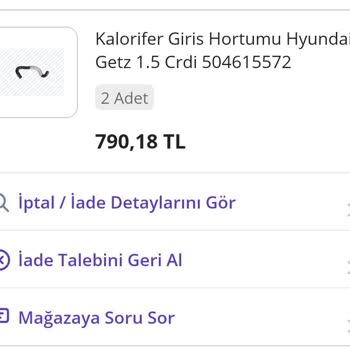 Eksik Ürün Ve Ulaşılamayan Satıcı Sorunu