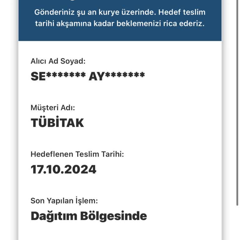 AGT Kurye'nin Teslimat Gecikmesi Ve İletişim Sorunları