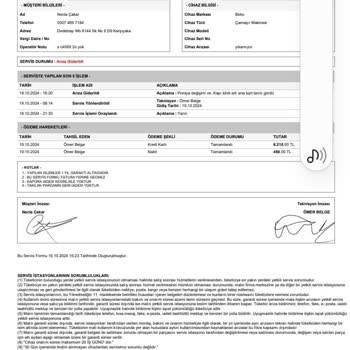 Yanıltıcı Teknik Servis Hizmeti Ve İletişimsizlik Mağduriyeti