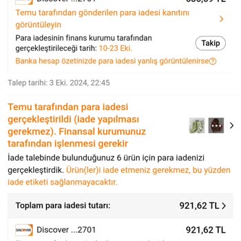 Yanlış Gelen Siparişler Ve İade Sorunu