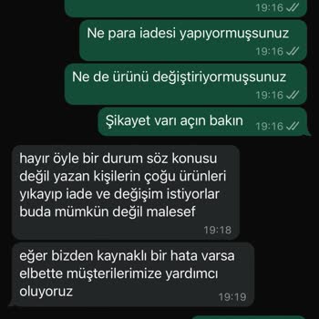 Yanıltıcı Ürün Ve İade Süreci Sorunları
