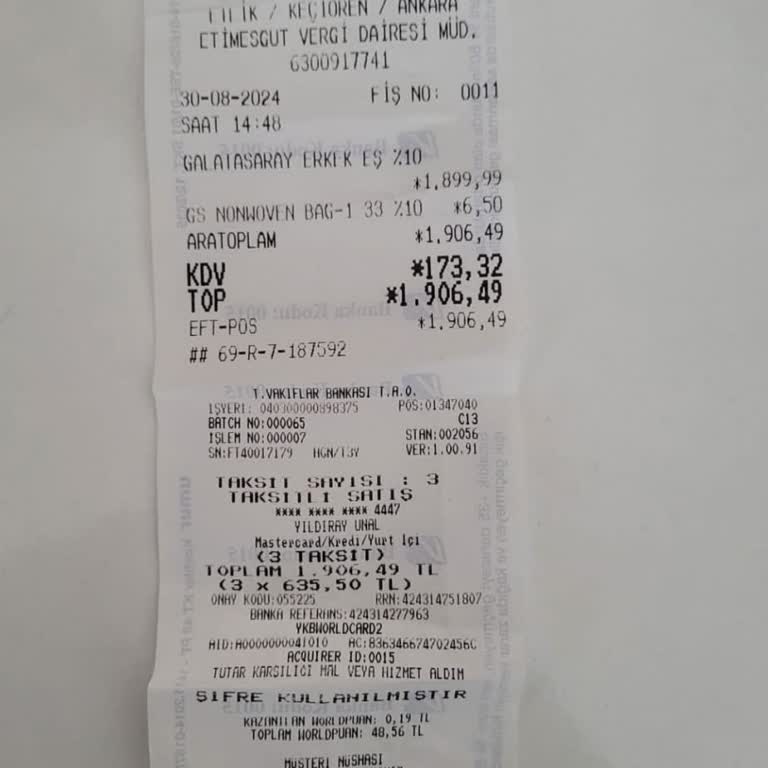 GS Store'dan Alınan Eşofmanın Kalite Sorunu