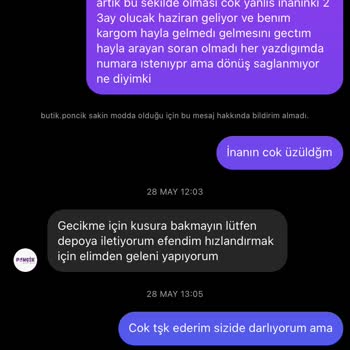 Bir Yıldır Beklenen Ürün Ve Cevapsız Mesajlar