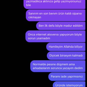 Bir Yıldır Beklenen Ürün Ve Cevapsız Mesajlar