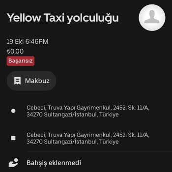 Gelmeyen Araç İçin Haksız Ücret Kesintisi