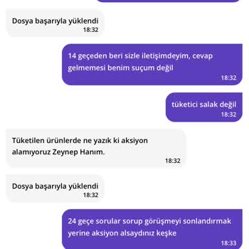 Yanlış Sipariş Ve İlgisiz Müşteri Hizmeti Mağduriyeti