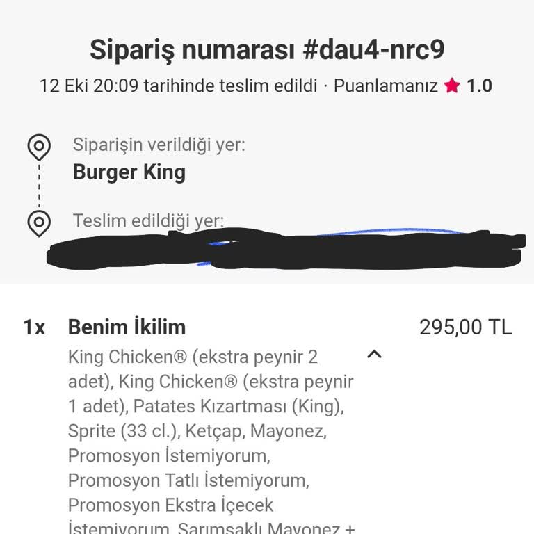 Eksik Soslar Ve Soğuk Yemek: Burger King Ve Yemek Sepeti Hayal Kırıklığı