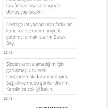 Soğuk Ve Deforme Yemek, İlgisiz Destek